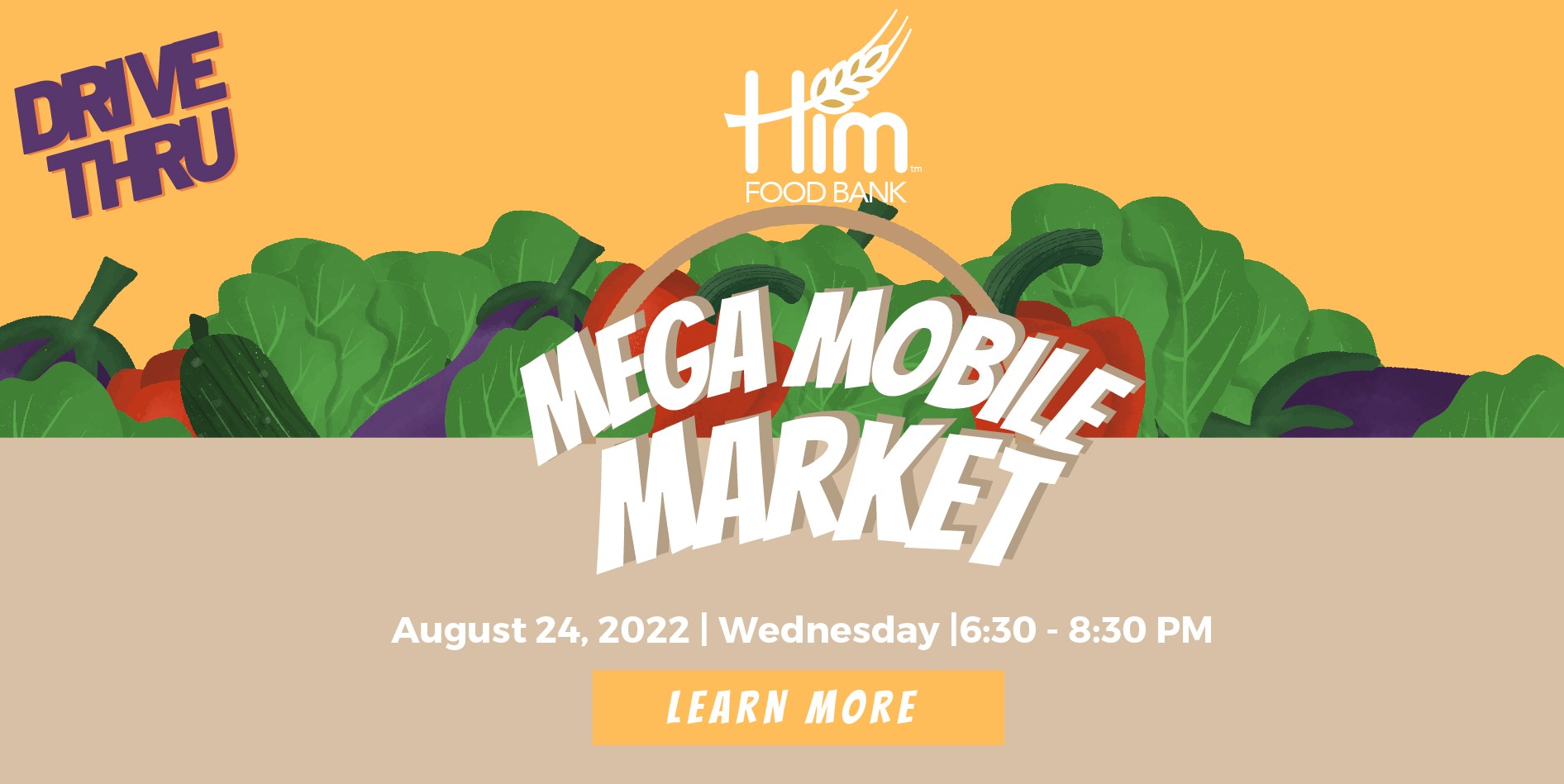 mega mobile market event banner